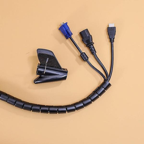 3M 스피드 전선정리 스네이크 커버 2p(22mm) 컴퓨터선