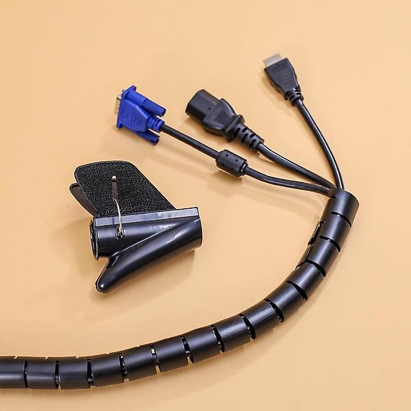  3M 스피드 전선정리 스네이크 커버 2p(22mm) 컴퓨터선