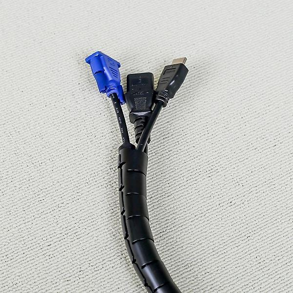  3M 스피드 전선정리 스네이크 커버 2p(22mm) 컴퓨터선