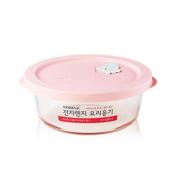  코멕스 전자렌지 간편유리용기 원2호 620ml