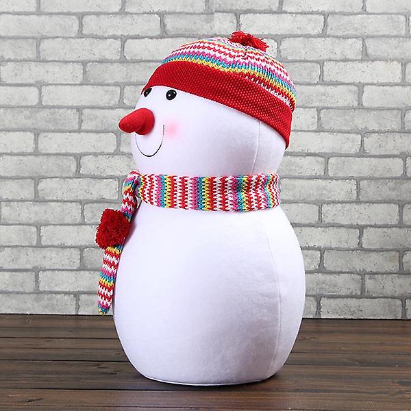  [도토로] 35cm 빨간모자 동글 눈사람