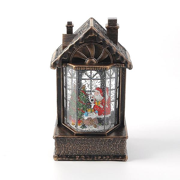  [도토로]LED 크리스마스 스노우볼 오르골(산타 하우스)