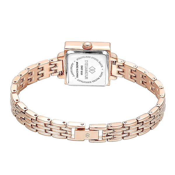  디유아모르 여성 메탈밴드시계 DAW6101M-RW 다이아몬드 시계