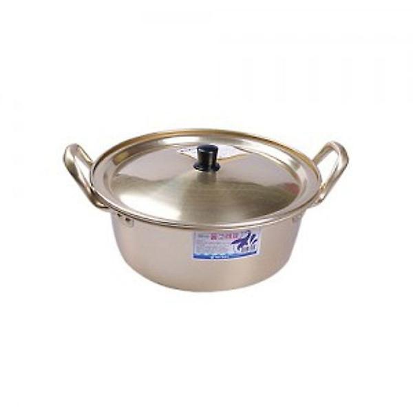  대원 양은 냄비 찌게 라면 노란 양은 냄비 양수 14cm