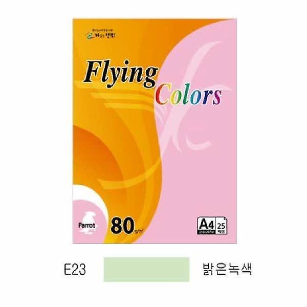  플라잉컬러 이글 E23 A4 120g 밝은녹색 20매 팩