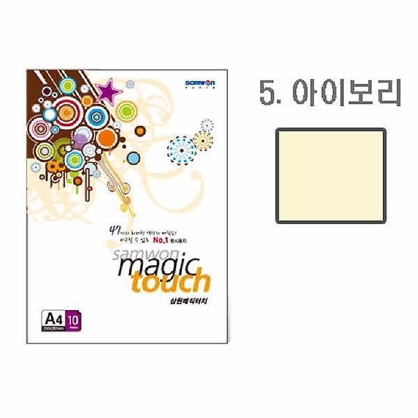  삼원 매직터치A4 5 아이보리색 A4 10매