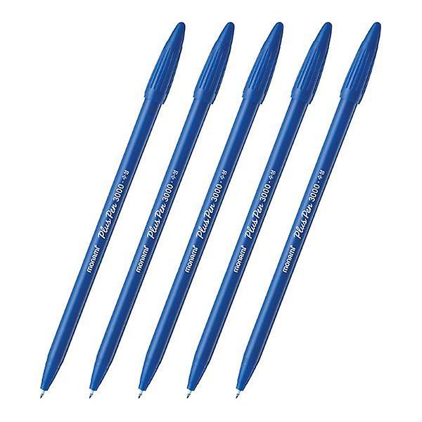  모나미 플러스펜 청색 12자루 0 3mm