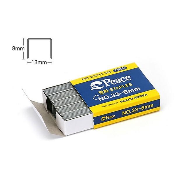  피스코리아 33호 8mm 침 편한 호치키스 300 전용침