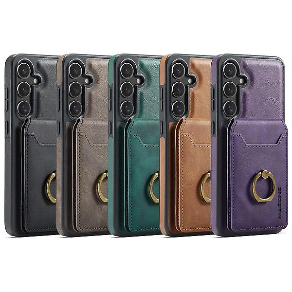  하푼 갤럭시S25 맥세이프 링 카드 지갑 가죽 케이스