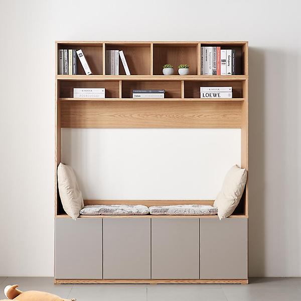  아이앤 데니스 1600 오픈 거실장 세트 CE