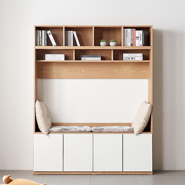  아이앤 데니스 1600 오픈 거실장 세트 CE