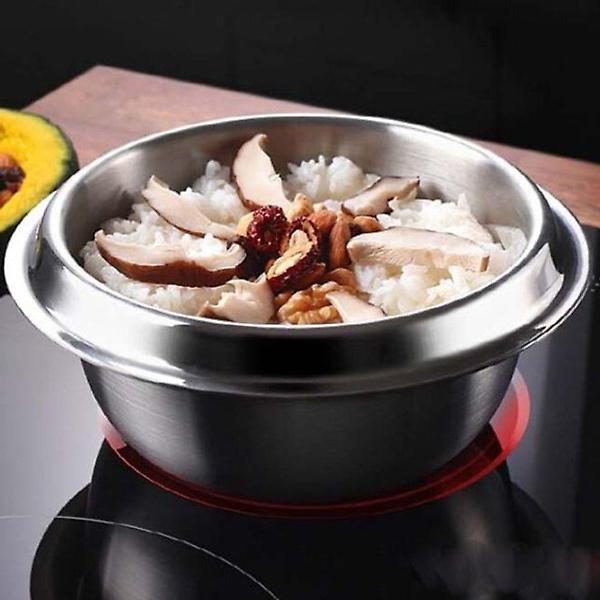  까사니 인덕션 스텐 가마솥 뚝배기 돌솥 냄비 16cm