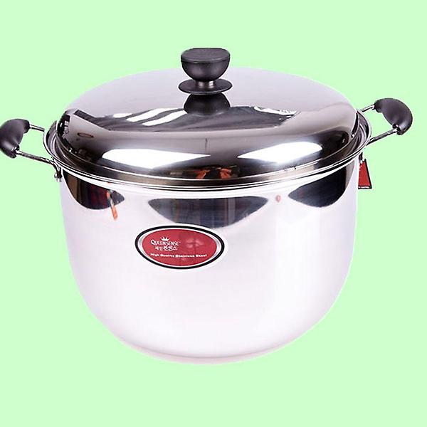  퀸센스 스텐곰솥 34cm 스테인레스 육수통 곰솥 식당