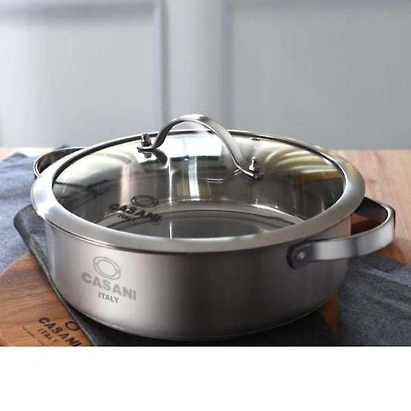  까사니 인덕션 전골냄비 가정 찌게 양수 냄비 26cm