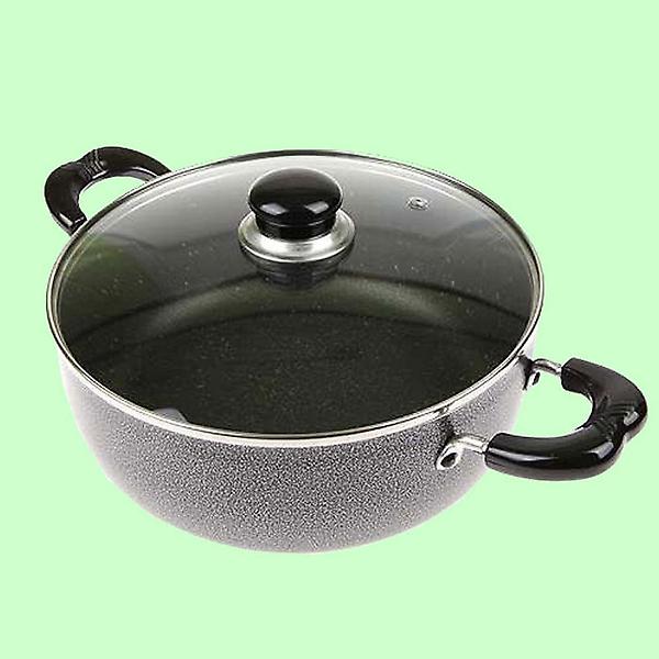  원효분체 양수냄비 24cm 국물냄비 찌개 전골 유리뚜껑