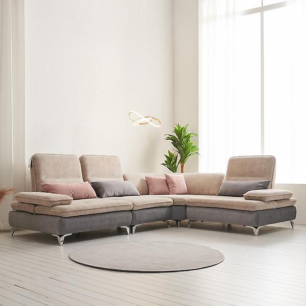  아이앤 에스델 조야 패브릭 5인 코너 소파 SF