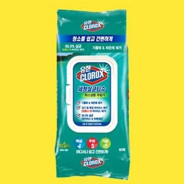  뽑아 쓰는 살균 세정 티슈 60매 후레쉬센트 살균제