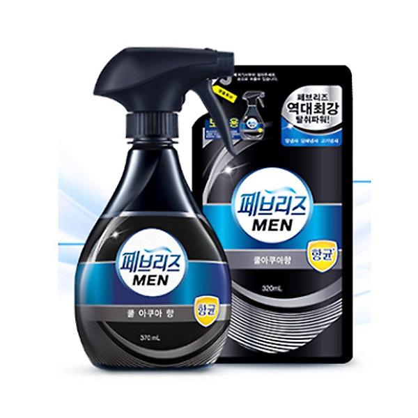  페브리즈맨 5대냄새 남자용 쿨아쿠아향 본품1리