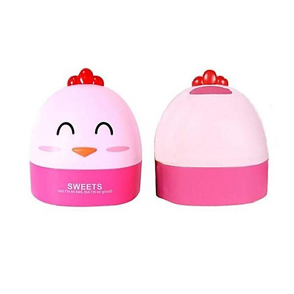  병아리 휴지케이스(핑크)