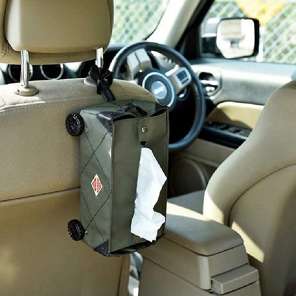  차량 캠핑용 다용도 미니 사각 티슈 케이스