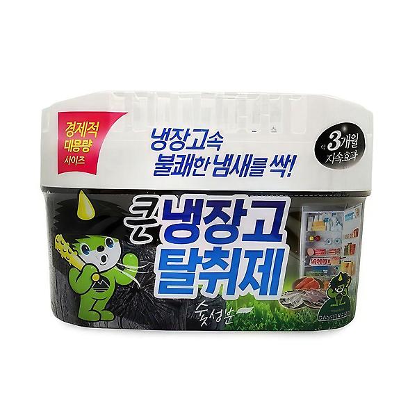  숯 큰냉장고 탈취제 김치 냄새 악취 제거 제 야채실