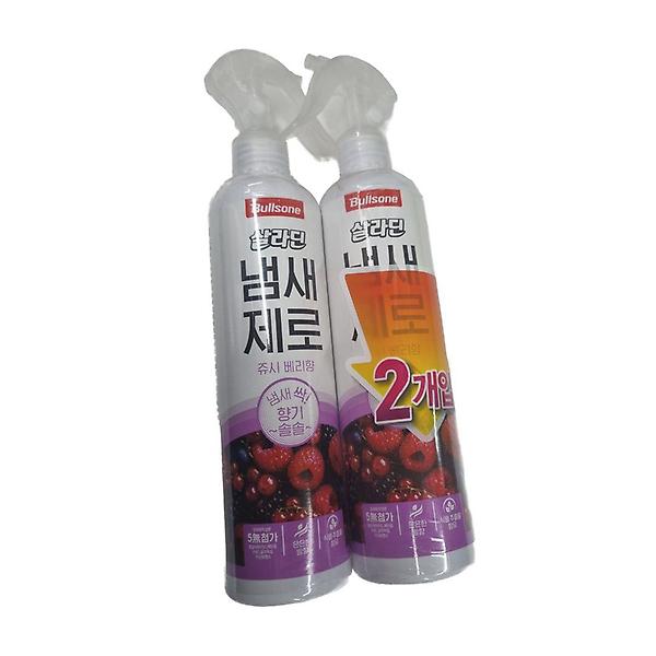  차량용 향균용 방향제 냄새제로 스프레이 쥬시베리 2P