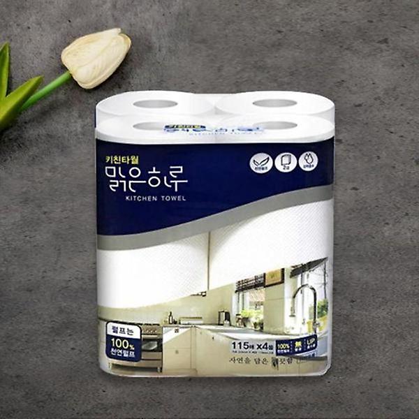  맑은하루 키친타월115매4p