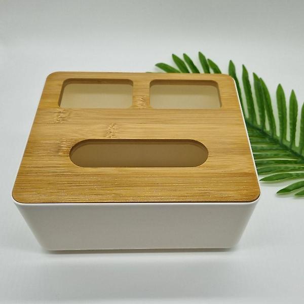  원목 다기능 티슈 케이스