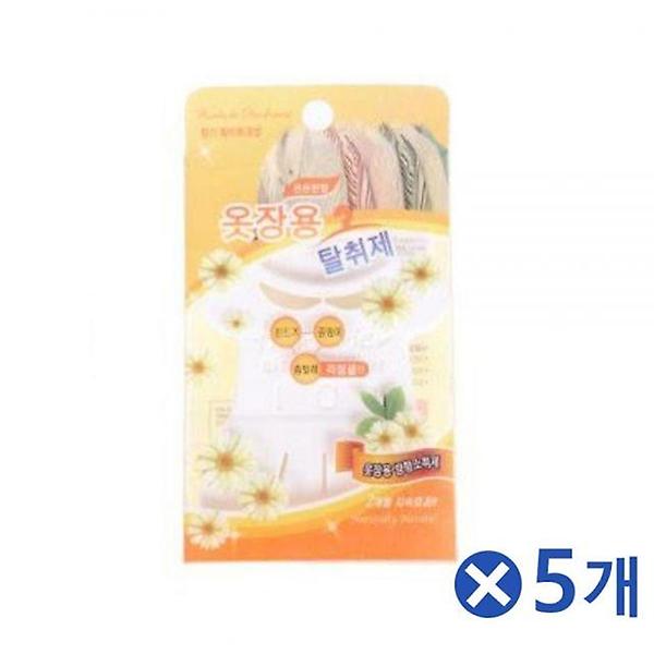  걸이형 옷장탈취제 은은한향x5개 옷장용습기제거