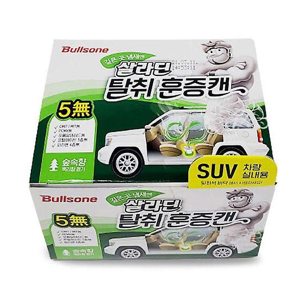  SUV 차량 에어컨 히터 냄새 제거 탈취 훈증캔 숲속향