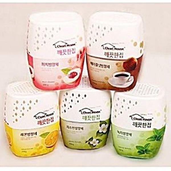  클린하우스방향제 5가지향 2개택 냄새제거제