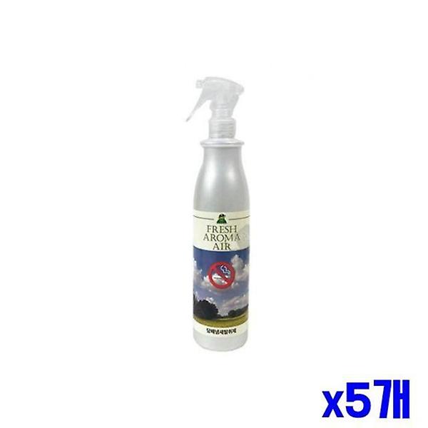  담배냄새제거 아로마 에어 방향제 380ml x5개 탈취제