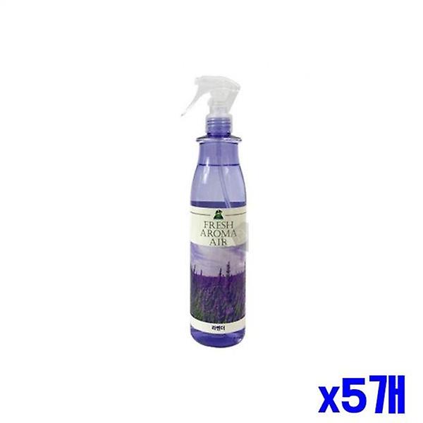  라벤더향 아로마 에어 방향제 380ml x5개 탈취제
