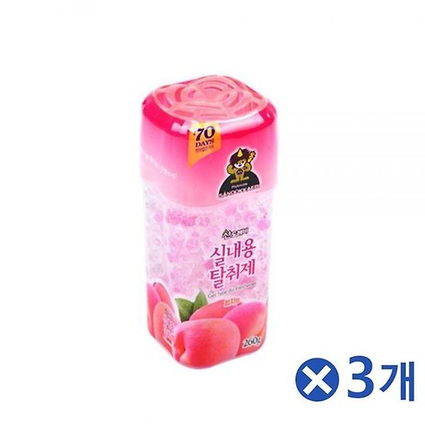  오래가는 실내용 탈취제 피치x3개 화장실냄새제거