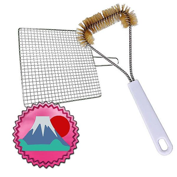  일본마트상품 석쇠 불판 세척용 쇠솔