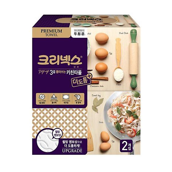  크리넥스 뽑아쓰는 키친타올 3겹(140매x2개입)