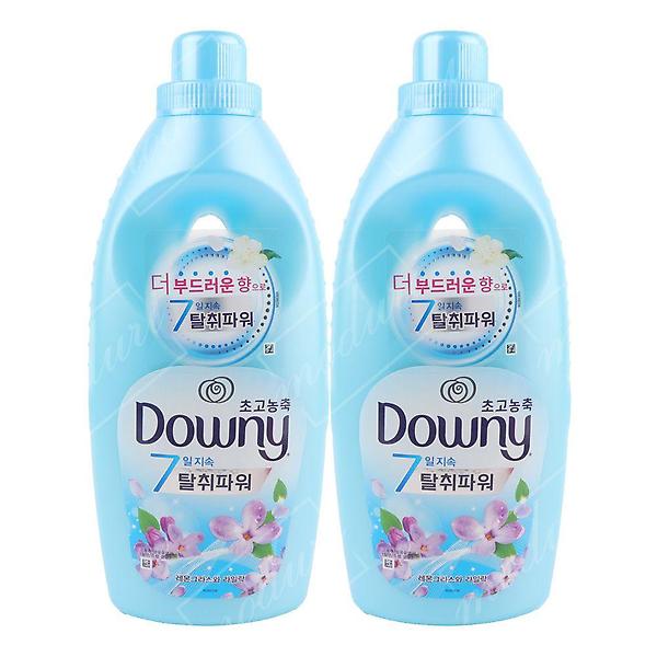  다우니 고농축 섬유유연제 레몬그라스와 라일락 2개