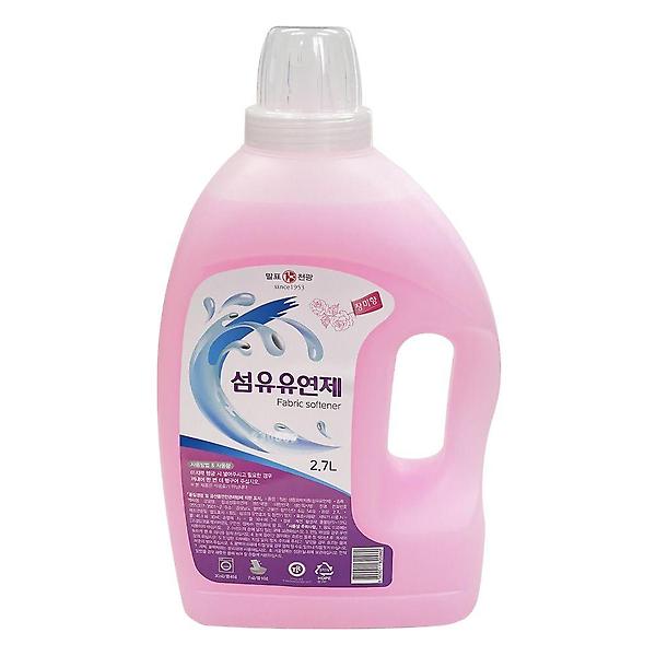  말표 섬유유연제 장미향 2.7L -O 덕용섬유유연제