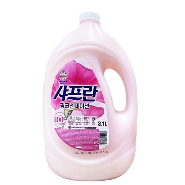  샤프란 핑크센세이션 3.1L 섬유유연제