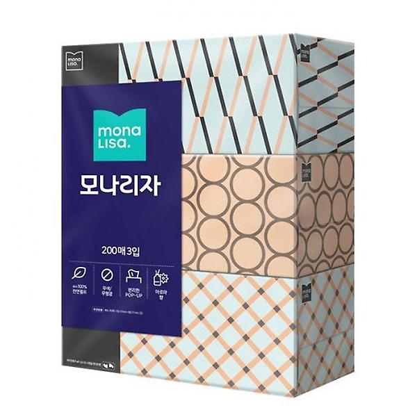  모나리자 각티슈 200매 3입