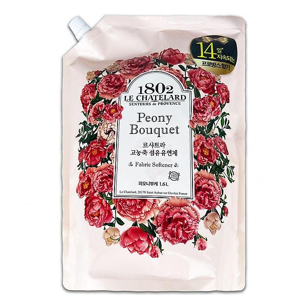  르샤트라 섬유유연제 피오니부케 1600ml 리필형 -O