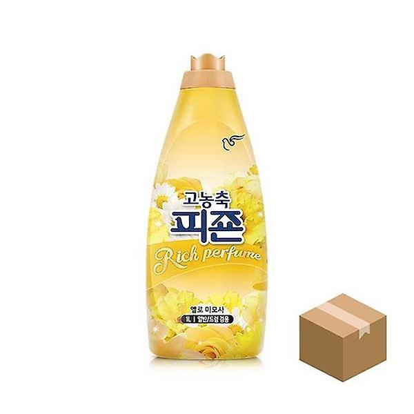  피죤 1L 고농축 섬유유연제 옐로미모사 X 12개 BOX
