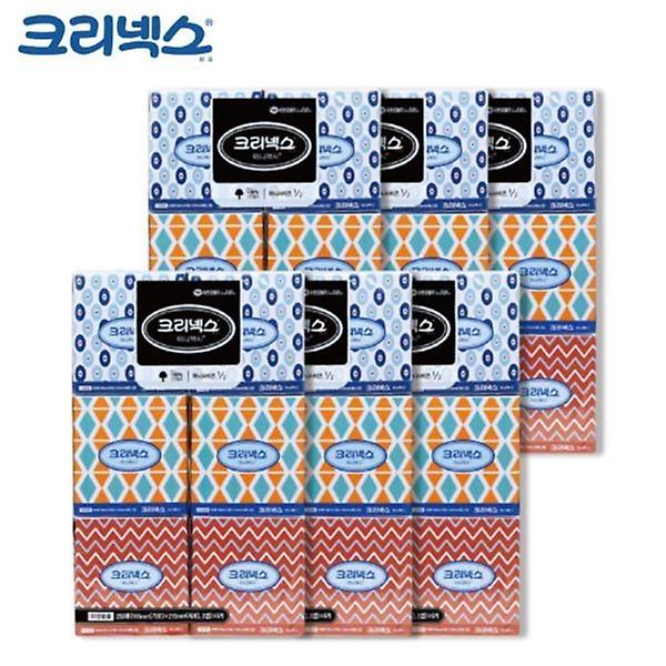  250매 6각 6개 x 크리넥스 총 36각 미용티슈 미니맥시