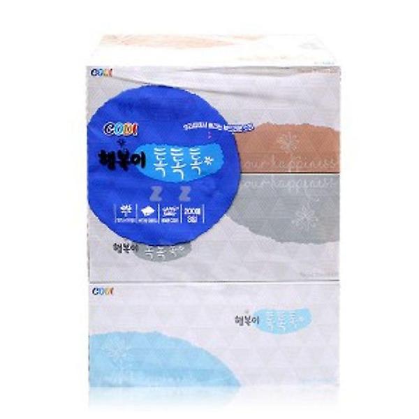  각티슈 화장지 미용 휴지 탁상 티슈 곽티슈 200매 3p