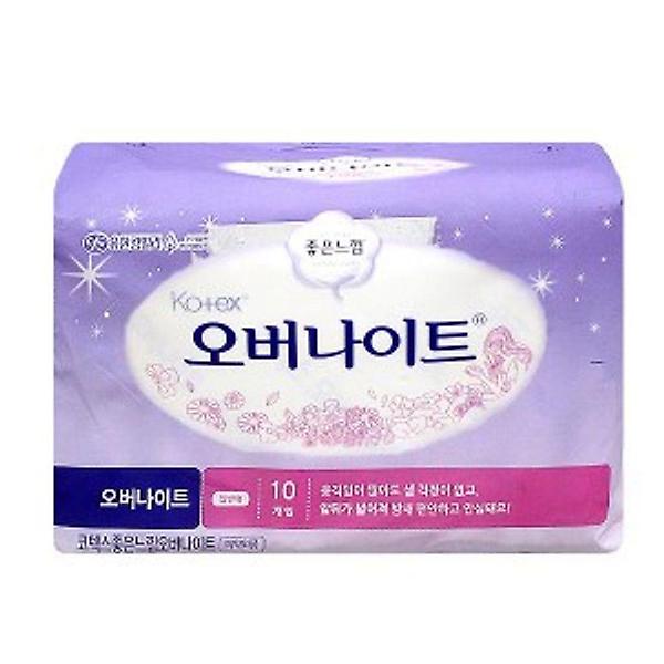  좋은느낌 생리대 오버나이트 일반형 10개입 수면용