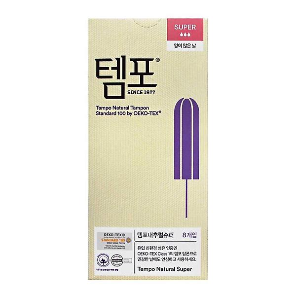  동아제약 템포 내추럴 슈퍼 8p