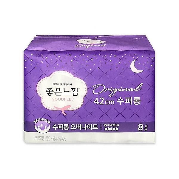  좋은느낌 오리지널 에어핏 수퍼롱 오버나이트 8매