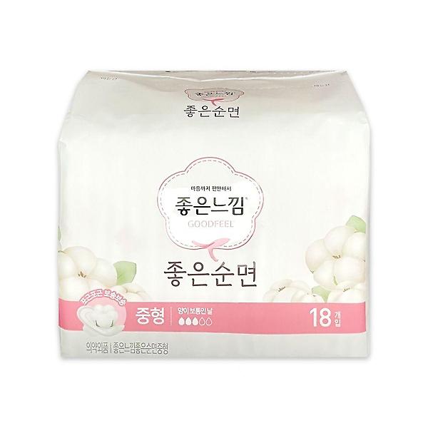  좋은느낌 좋은 순면 중형 18P -O