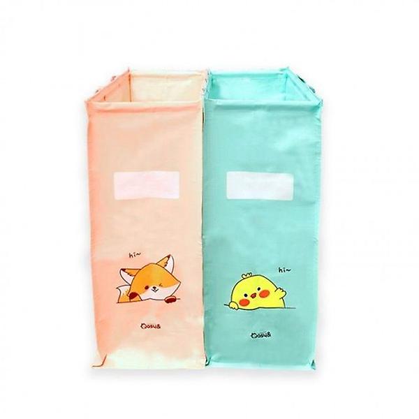  2개 분리수거함2P 쓰레기통 재활용수거함 240x430x600