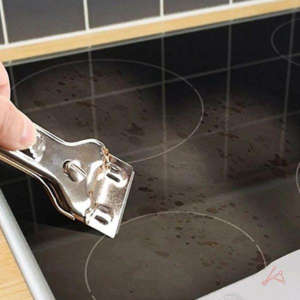  인덕션 스크래퍼 기름때제거 청소칼 세트